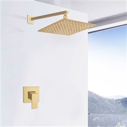Gold Finish Shower Fixtures